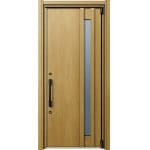 ドアリモD50 高断熱ドア C62N KG 片開き 外額縁80B（厚見込） ストレート ブラック